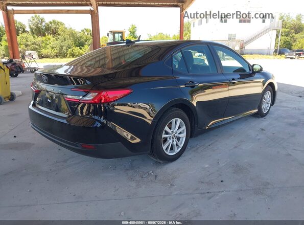 4T1DAACK9TU662976 2026 TOYOTA LE Черный Задняя правая четверть