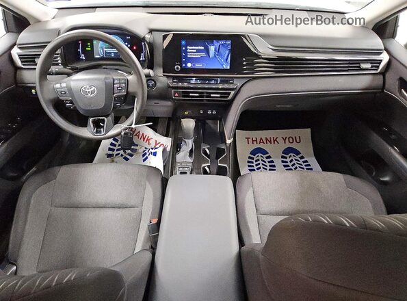 4T1DAACKXSU032950 2025 TOYOTA CAMRY White წინა პანელის ხედი