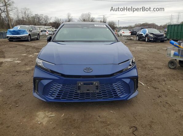 4T1DAACKXSU064586 2025 TOYOTA CAMRY Blue Вид спереду