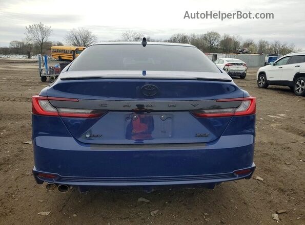 4T1DAACKXSU064586 2025 TOYOTA CAMRY Blue Вид ззаду