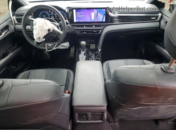 4T1DAACKXSU064586 2025 TOYOTA CAMRY Blue Вид панелі приладів
