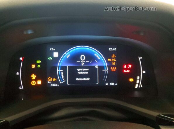 4T1DAACKXTU269570 2026 TOYOTA CAMRY Черный Вид щитка приборов