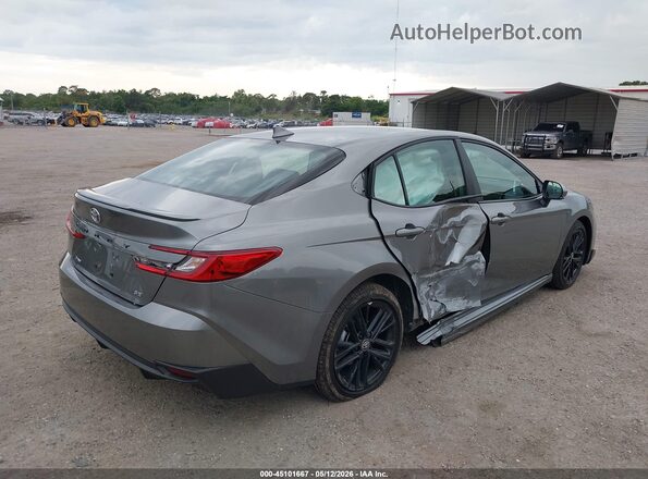 4T1DAACKXTU274848 2026 TOYOTA CAMRY Gray უკანა მარჯვენა