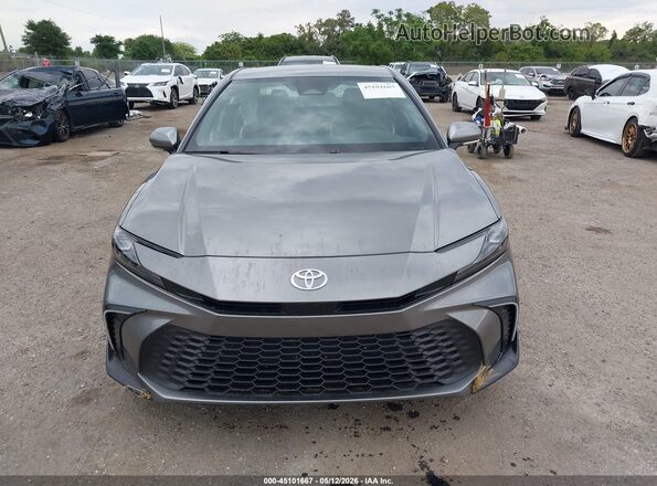 4T1DAACKXTU274848 2026 TOYOTA CAMRY Gray ხელსაწყოთა პანელის ხედი