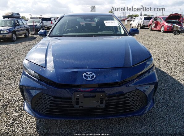 4T1DAACKXTU276034 2026 TOYOTA CAMRY Blue Vista del cuadro de instrumentos