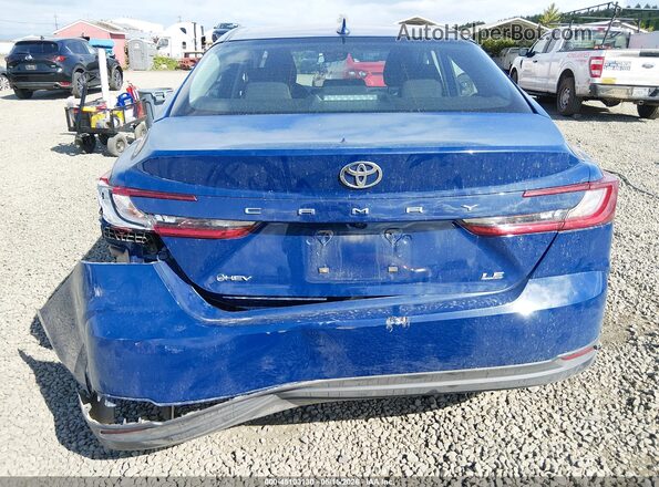 4T1DAACKXTU276034 2026 TOYOTA CAMRY Blue Vista frontal
