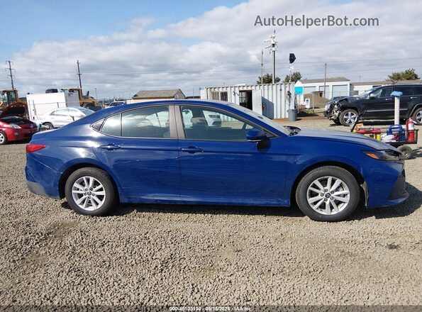 4T1DAACKXTU276034 2026 TOYOTA CAMRY Blue Vista interior trasera