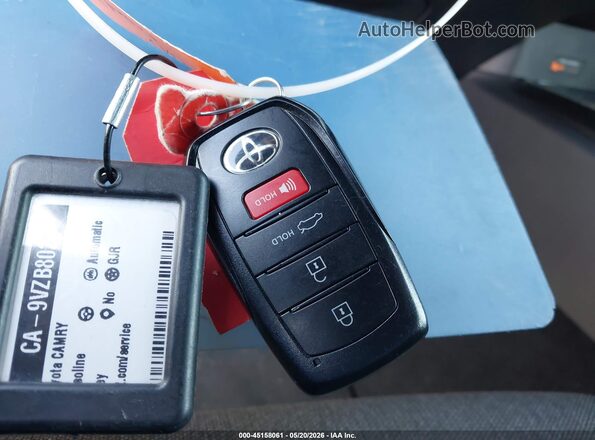 4T1DAACKXTU673842 2026 TOYOTA CAMRY Gray Вид панелі приладів