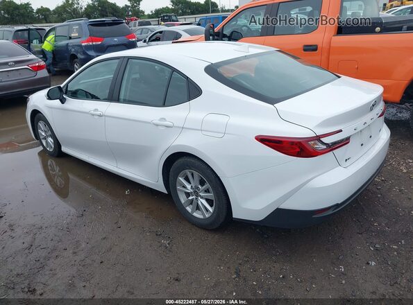 4T1DAACKXTU701106 2026 TOYOTA CAMRY White Rear left