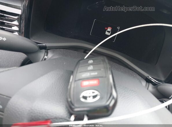4T1DAACKXTU701106 2026 TOYOTA CAMRY White Dashboard view