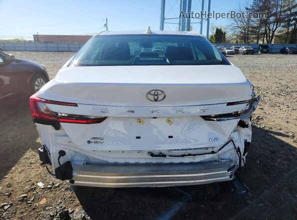 4T1DBADK9TU547841 2026 TOYOTA CAMRY Белый Вид сзади