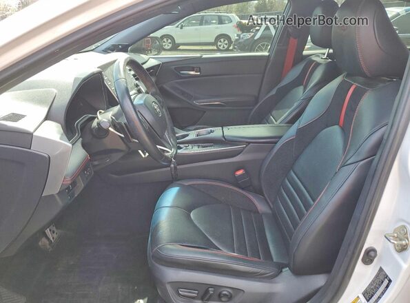 4T1FZ1FB4LU044512 2020 TOYOTA AVALON White Вид салону спереду
