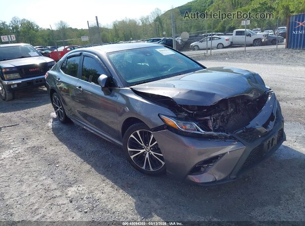 4T1G11AK1LU504650 2020 TOYOTA CAMRY Gray Przód prawy
