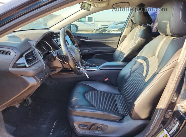 4T1G11AK3LU337661 2020 TOYOTA CAMRY Синий Вид салона спереди