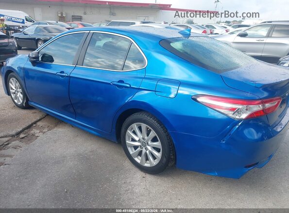 4T1G11AK6LU306176 2020 TOYOTA CAMRY Blue Tył lewy