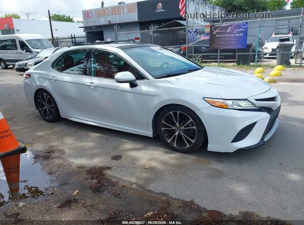 4T1K61AK6LU338167 2020 TOYOTA CAMRY Белый Передняя правая четверть