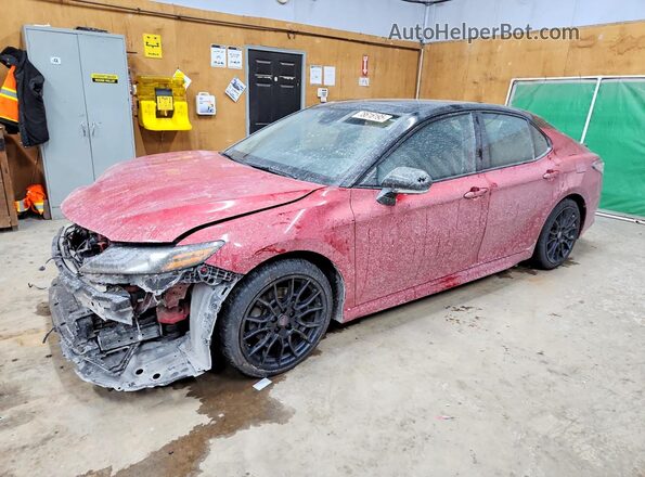 4T1K61BK1PU075915 2023 TOYOTA CAMRY Красный Передняя левая четверть