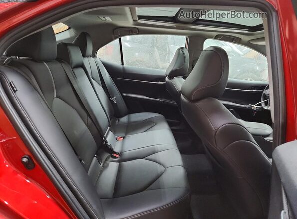 4T1K61BK1PU075915 2023 TOYOTA CAMRY Красный Вид задних сидений