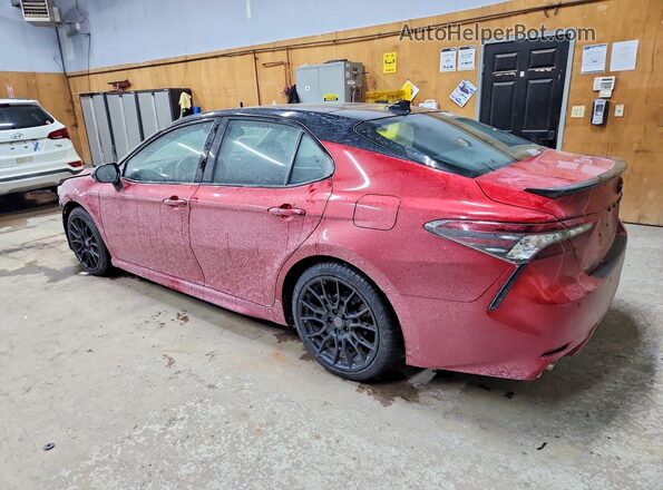 4T1K61BK1PU075915 2023 TOYOTA CAMRY Красный Задняя левая четверть