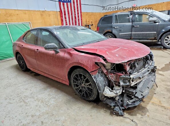 4T1K61BK1PU075915 2023 TOYOTA CAMRY Красный Передняя правая четверть