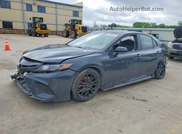 4T1KZ1AK2PU075480 2023 TOYOTA CAMRY Угольный Передняя левая четверть