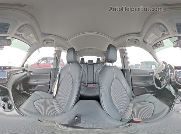 4T1M11AK7LU397381 2020 TOYOTA CAMRY White Widok naklejki z numerem VIN