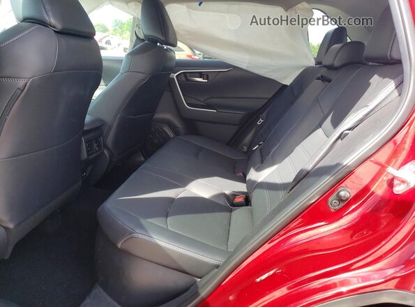4T3B6RFV0MU055290 2021 TOYOTA RAV4 Red უკანა სალონის ხედი