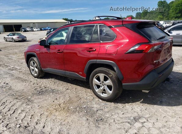 4T3B6RFV0MU055290 2021 TOYOTA RAV4 Red უკანა მარცხენა