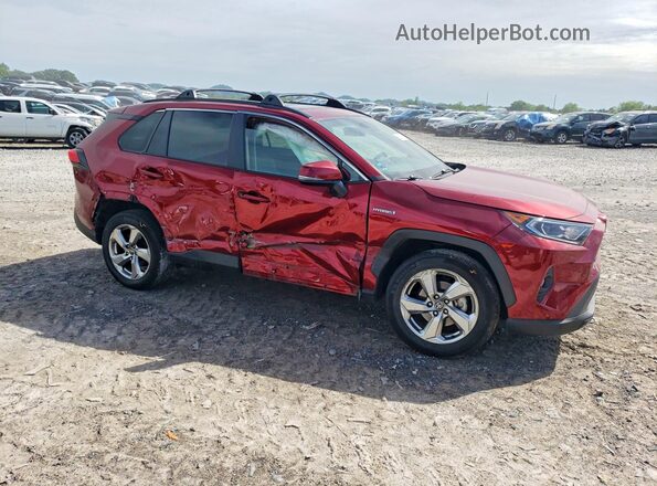 4T3B6RFV0MU055290 2021 TOYOTA RAV4 Red წინა მარჯვენა