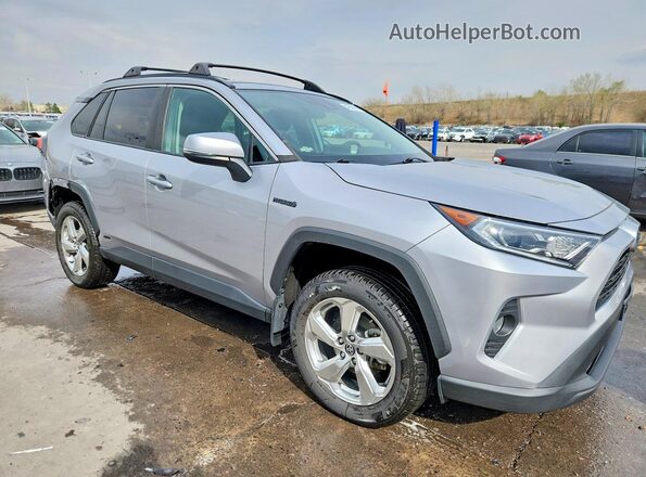 4T3B6RFV1MU043276 2021 TOYOTA RAV4 Серебряный Передняя правая четверть