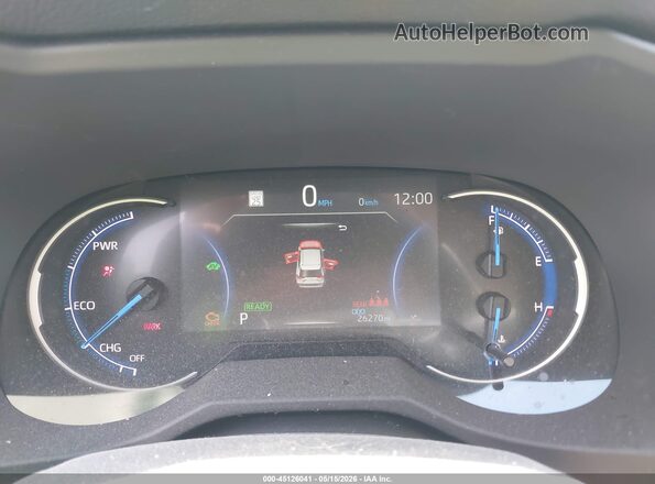 4T3B6RFV3RU156833 2024 TOYOTA RAV4 HYBRID Белый Вид задних сидений