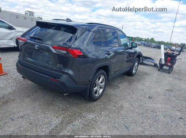 4T3B6RFV4MU011907 2021 TOYOTA LE Черный Задняя правая четверть