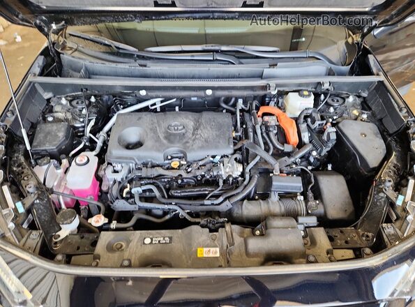 4T3B6RFV6RU162142 2024 TOYOTA RAV4 Черный Вид подкапотного пространства