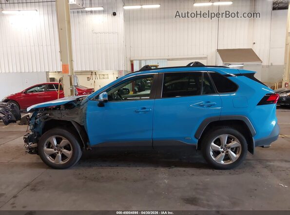 4T3B6RFV9MU030548 2021 TOYOTA LE Blue 
