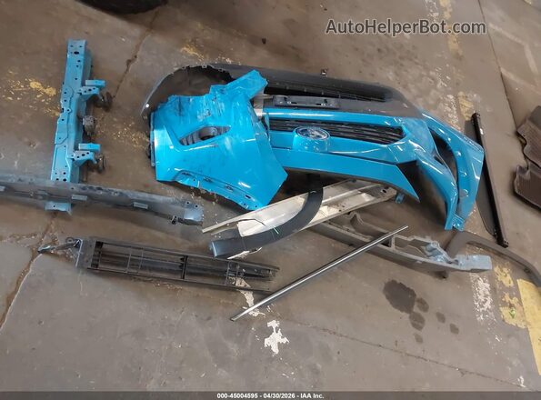 4T3B6RFV9MU030548 2021 TOYOTA LE Blue Instrument cluster view