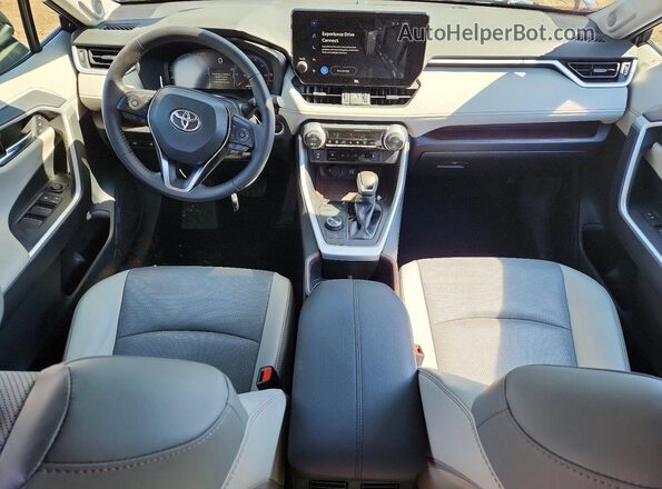 4T3D6RFV0RU161013 2024 TOYOTA LIMITED Синий Вид панели приборов