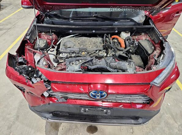 4T3D6RFV2NU071811 2022 TOYOTA LIMITED Красный Вид подкапотного пространства