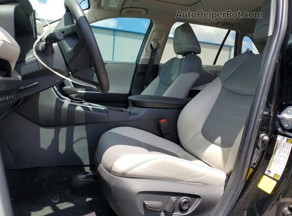 4T3D6RFV3PU126575 2023 TOYOTA RAV4 Black Widok wnętrza z przodu