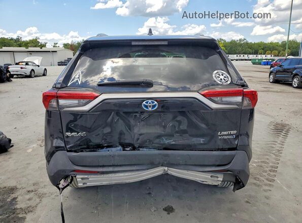 4T3D6RFV3PU126575 2023 TOYOTA RAV4 Black Widok z tyłu