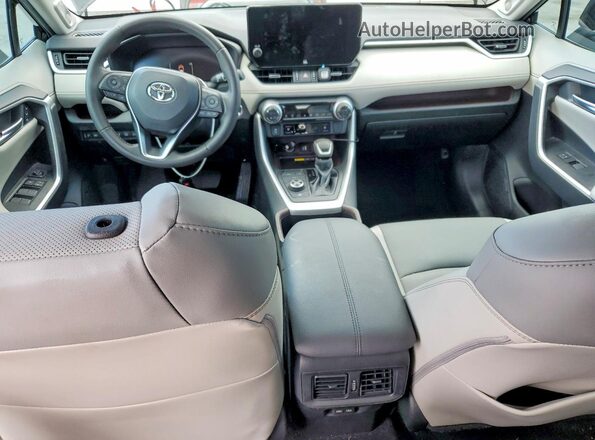 4T3D6RFV3PU126575 2023 TOYOTA RAV4 Black Widok deski rozdzielczej