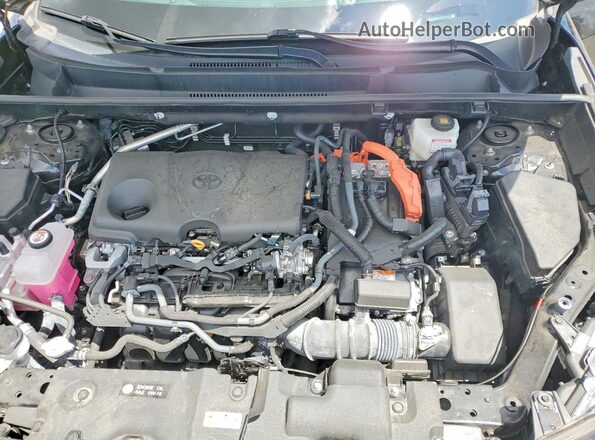 4T3D6RFV3PU126575 2023 TOYOTA RAV4 Black Widok komory silnika