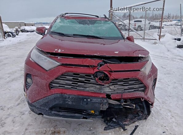 4T3D6RFV9MU049545 2021 TOYOTA LIMITED Red Դիմացի տեսք