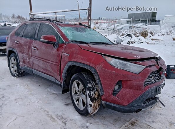 4T3D6RFV9MU049545 2021 TOYOTA LIMITED Red Առջևի աջ