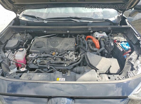 4T3D6RFVXMU062854 2021 TOYOTA RAV4 Black Widok komory silnika