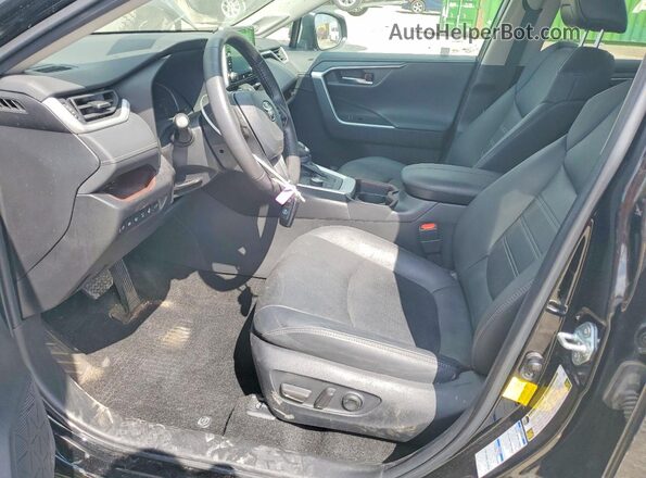 4T3D6RFVXMU062854 2021 TOYOTA RAV4 Black Widok wnętrza z przodu