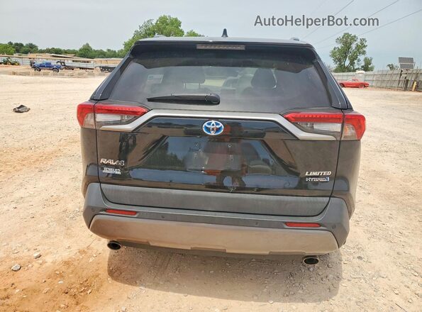 4T3DWRFV8LU010508 2020 TOYOTA RAV4 Черный Вид сзади