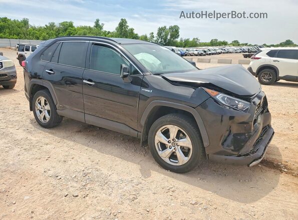 4T3DWRFV8LU010508 2020 TOYOTA RAV4 Черный Передняя правая четверть