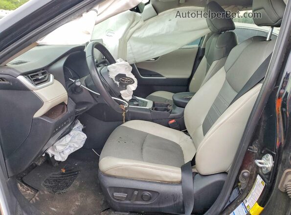 4T3DWRFV8LU010508 2020 TOYOTA RAV4 Черный Вид салона спереди