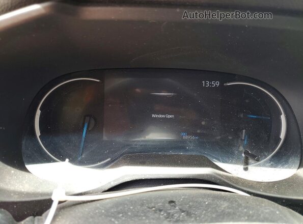 4T3DWRFV8LU010508 2020 TOYOTA RAV4 Черный Вид щитка приборов