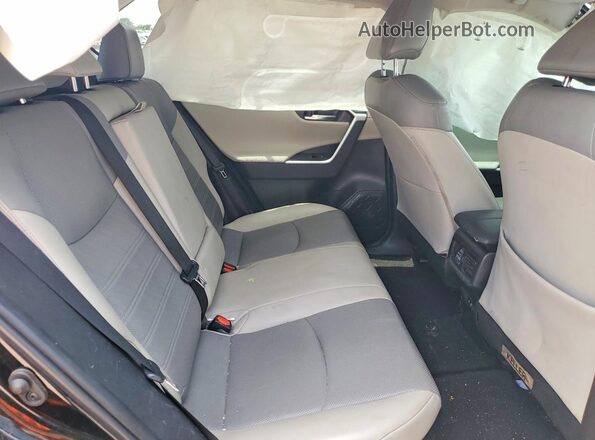 4T3DWRFV8LU010508 2020 TOYOTA RAV4 Черный Вид задней части салона